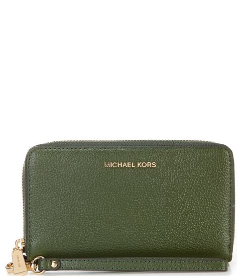 large multifunction phone wallet michael kors|Michael Kors jetsetter wallet.